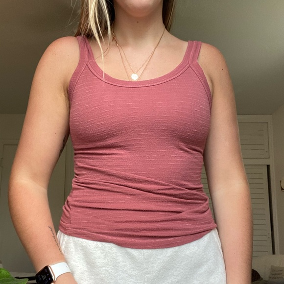 coral tank top - Picture 2 of 3